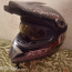 Шлем для мотокросса или BMX + очки (фото #1)