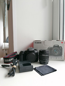 Зеркальная камера Canon 77D комплект комплект