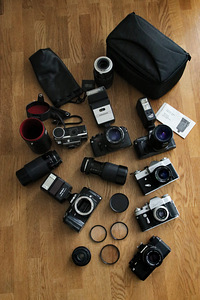 Фотоаппараты и объективы 35 мм/пленочный фотоаппарат
