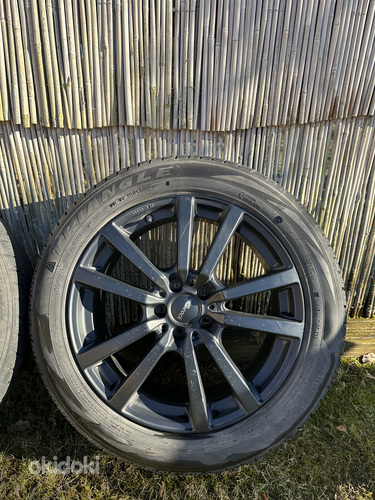 Литые диски Rock 5x112 R19 с шинами