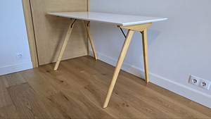 Kirjutuslaud valge 120x60 (1 foto / 1)