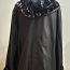 Теплая кожаная куртка с мехом шиншиллы (фото #2)