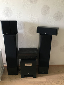 Yamaha kodukino komplekt 5.1 (2 foto / 8)
