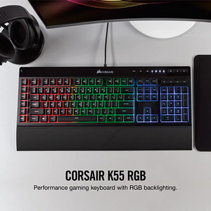 CORSAIR Gaming K55 RGB (2 foto / 6)