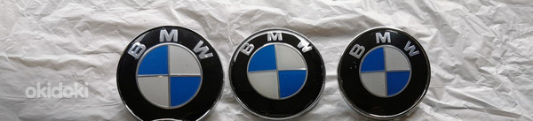 Эмблемы капота / задней двери BMW 82 мм, 78 мм и 74 мм (фото #1)
