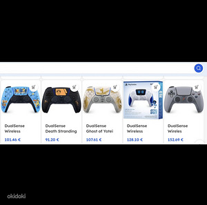 Uus DualSense PS5 (Sony Playstation 5) controller, pult (2 foto / 2)