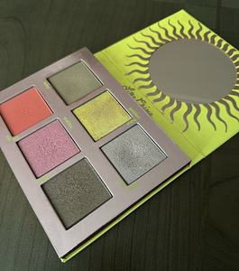 Lime Crime Sunkissed Face Palette Highlighter Bronzer Blush (1 foto / 4)