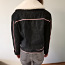 Moschino красивая джинсовая куртка с меховым воротником (фото #2)