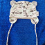Сиреневая шапка на подкладке из мериноса 44-48 (фото #1)