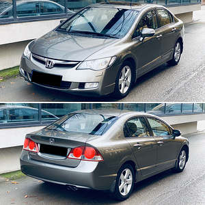 AUTORENT HONDA CIVIC LPG gaas WOLT BOLT FOOD FUDY (4 фото из 10)