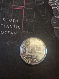 1 oz Austria Philharmoniker hõbemünt (1 foto / 2)