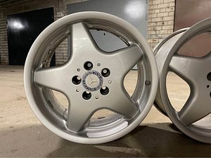17 диски mercedes w124 w201 w210 w126 в стиле amg 5x112 (3 фото из 8)