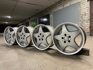 17 диски mercedes w124 w201 w210 w126 в стиле amg 5x112 (6 фото из 8)