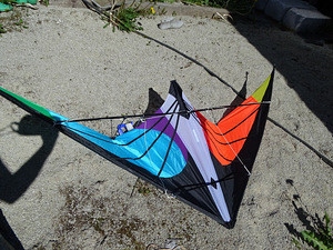 Triki-tuulelohe / "stunt kite" (1 foto / 2)