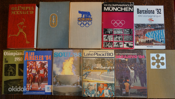 Olümpiamängudest 23 raamatut. Kõik kokku 10€ (foto #3)
