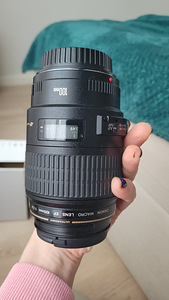 Canon EF 100/2.8 USM makroobjektiiv (2 foto / 6)