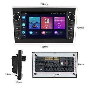 Android 13 CarPlay Autoraadio, Automakk, Multimeedia 7"(Opel (5 foto / 6)