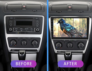 Android 13 Autoraadio, Automakk 10,1"(Skoda Octavia 2007-13) (6 foto / 6)