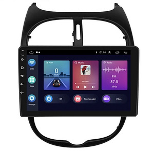Android 13 Autoraadio, Automakk 9"(Peugeot 206/CC/Citroen C2 (7 foto / 7)