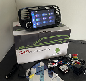 Android 13 CarPlay Autoraadio, Multimeedia (Fiat 500) (3 foto / 6)