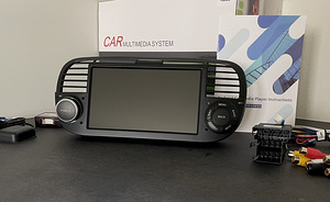 Android 13 CarPlay Autoraadio, Multimeedia (Fiat 500) (4 foto / 6)