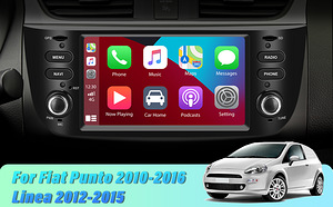 Android CarPlay & AndroidAuto Multimeedia FIAT PUNTO, LINEA (7 foto / 7)