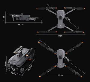 GPS SG909 Droon 4K Axis (5,8G) 6KM (9 foto / 10)