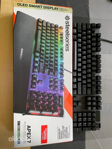 SteelSeries apex 7, US, Red switches (foto #2)