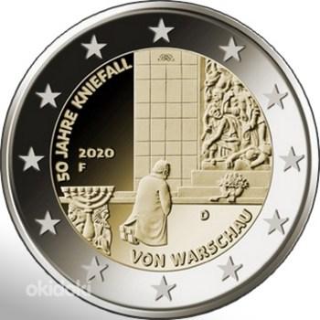 Памятные монеты 2 евро от 2004-2020 год UNC (фото #2)