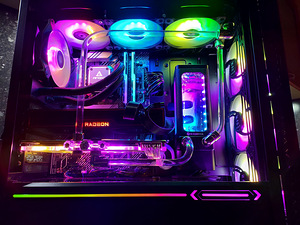I5 11400 / Radeon VII / RGB / Custom Water loop / 16gb RAM (2 foto / 10)