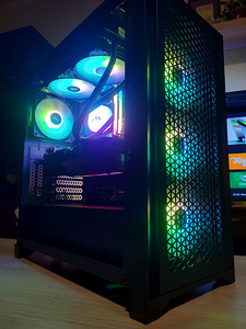 RYZEN 5600X / AIO / RTX 3080 / 16 GB RAM / ARGB / M.2 / WIN (4 foto / 10)