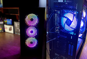 13600K / RTX 3090 ti / 32gb RAM / 2 x 360mm AIO / ARGB / M.2 (7 foto / 9)
