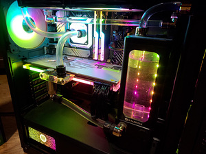 12100F/Radeon VII 16gb/CUSTOM WATER LOOP / ARGB M.2 / WIN 10 (3 foto / 10)