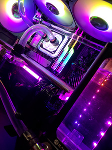 12100F/Radeon VII 16gb/CUSTOM WATER LOOP / ARGB M.2 / WIN 10 (5 foto / 10)