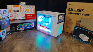 Ryzen 5800x3d / 7800 XT / AIO / ARGB / WHITE / WINDOWS (1 foto / 10)