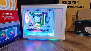 Ryzen 5800x3d / 7800 XT / AIO / ARGB / WHITE / WINDOWS (2 foto / 10)