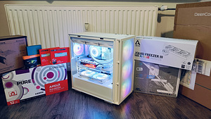 Ryzen 7 5700x3d / RX 7700 XT / 360 AIO / ARGB / WIN / WHITE (2 foto / 10)