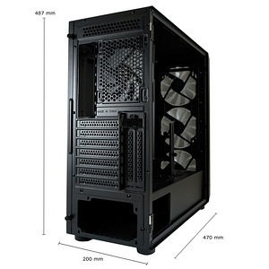 LC-Power Gaming 804B Obsession X Black (2 foto / 10)