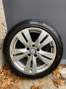 5x112 Mercedes-Benz valuveljed + Dunlop naastrehvid (3 foto / 6)