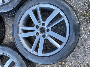 5x130 Audi originaalveljed uute suverehvidega (4 foto / 6)