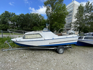 Alumiiniumist paat amur 2 + honda bf90 four stroke 2007 (9 foto / 10)