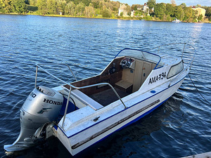Amur 2 + honda 90 four stroke 2007 (4 foto / 10)