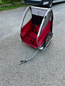 Kahekohaline jalgrattahaagis/jalgrattakäru (2 foto / 5)