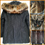Зимняя куртка с капюшоном, мех лиса-кролик, 52-XL-2XL (фото #4)