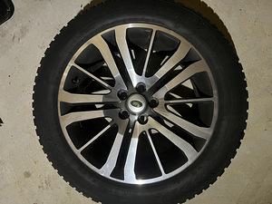 Оригинальные 20-дюймовые литые диски Land Rover Range Rover (1 фото из 1)