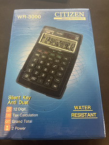 Kalkulaator CITIZEN WR-3000 (1 foto / 1)