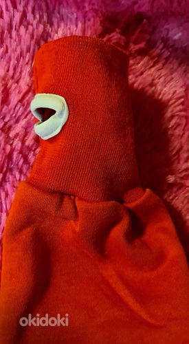 UUS Толстовка с цветочным капюшоном красная (фото #2)
