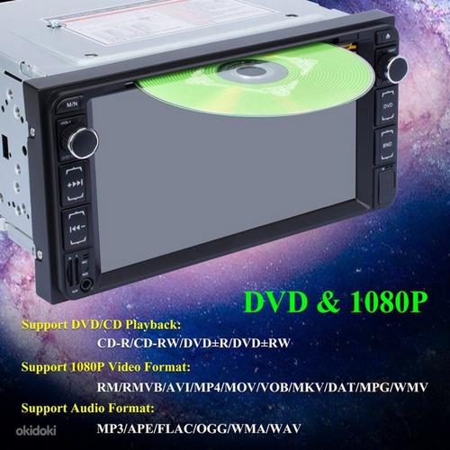 Automakk DVD MP3 2 DIN 2DIN uus (foto #2)