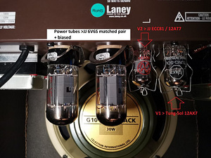 Laney Cub10 tube amp (7 foto / 7)