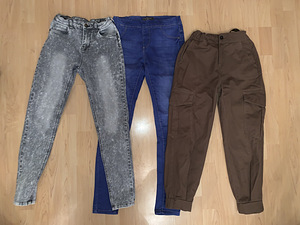 Штаны, джинсы, размер 152-158